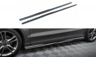 Prahové lišty Ford S-Max ST-Line Mk2 černý lesklý plast