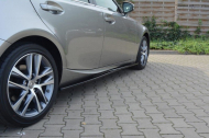 Prahové lišty Lexus IS Mk3  2013- carbon look