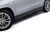 Prahové lišty Mercedes-AMG GLA 35 H247 Facelift černý lesklý plast