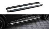 Prahové lišty Mercedes-AMG GLC 63 SUV / Coupe X253 / C253 černý lesklý plast