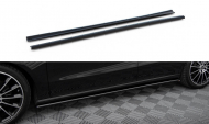 Prahové lišty Mercedes-Benz CLA C118 černý lesklý plast