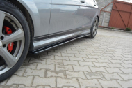 Prahové lišty Mercedes C-Class W204 AMG-Line 07-10 carbon look