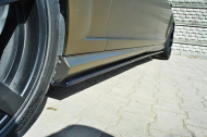 Prahové lišty Mercedes S-Class W221 AMG LWB 05-13 carbon look