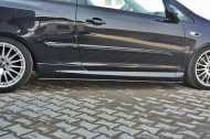 Prahové lišty Opel Corsa D OPC / VXR 06-14 černý lesklý plast