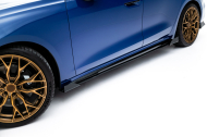 Prahové lišty Street pro + flaps Audi A5 S-Line / S5 Sedan / Avant B10 černo červené