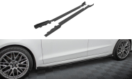 Prahové lišty Street pro + flaps Ford Mondeo Sport Mk5 Facelift / Fusion Sport Mk2 Facelift černo...