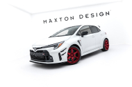 Prahové lišty Street pro Toyota GR Corolla Mk12 černo červené