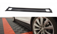 Prahové lišty TESLA MODEL X 2015- carbon look