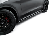 Prahové lišty V.2 Alfa Romeo Stelvio Mk1 černý lesklý plast