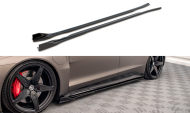 Prahové lišty V.2 Audi e-Tron GT / RS GT Mk1 carbon look