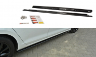 Prahové lišty VW Golf Mk7 Standard 12-16 černý lesklý plast