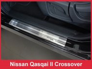 Prahové ochranné nerezové lišty Avisa Nissan Qashqai II 2013-2017 Special Edition