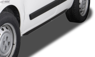 Prahy, kryty prahů RDX pro FIAT Fiorino & Qubo (225 / 2016-2024) "Slim"