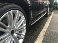 Prahy, kryty prahů TFB AUDI A4 B9 S-line style 