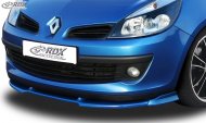 Přední spoiler pod nárazník RDX VARIO-X3 RENAULT Clio 3