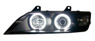 Přední světla angel eyes CCFL BMW Z3 96-02 černá