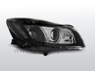 Přední světla čirá s LED denními světly Opel Insignia 08-12 černá