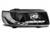 Přední světla Devil Eyes s LED VW Passat 35i B4 černé