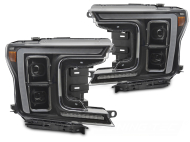 Přední světla full LED pro FORD F150 MK13 2017-2020 černá