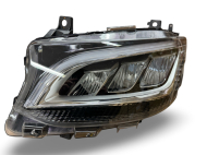 Přední světla Full LED pro MERCEDES Sprinter W907 2018-, černá