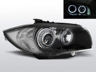 Přední světla LED Angel Eyes BMW 1  E87/E81/82/88 04-11 černá