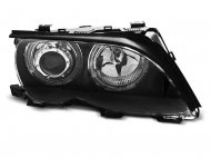 Přední světla LED Angel eyes BMW E46 sedan/touring 01-05 černá