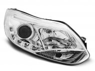 Přední světla LED TubeLights Ford Focus 3 11-14 chrom