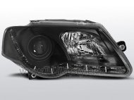 Přední světla s denními světly RL VW Passat 3C 05-10 černá