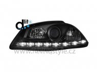 Přední světla s denními světly Seat Ibiza/Cordoba 6L 03-08 černé RL