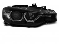 Přední světla s LED Angel Eyes DRL BMW 3 F30/F31 10-15 černá