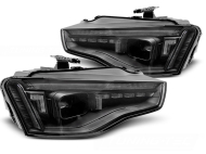Přední světla s LED pro AUDI A5 2011-2016 černý