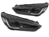 Přední světla s LED pro Ford FOCUS MK3 2014-2018 černá