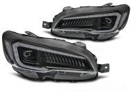 Přední světla s LED pro SUBARU WRX 2014-2022 černá