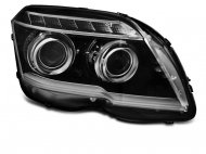 Přední světla s LED TubeLights Mercedes-Benz GLK X204 08-12 černá