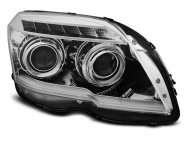Přední světla s LED TubeLights Mercedes-Benz GLK X204 08-12 chrom