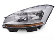 Přední světlo čiré levé pro CITROEN C4 PICASSO 2006-2010