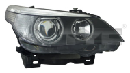 Přední světlo levé -  BMW 5 E60/E61 2003-2007 D1S/H7