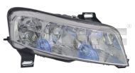 Přední světlo levé - FIAT STILO 01- H1/H1/H7 5D