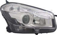 Přední světlo levé -  NISSAN QASHQAI H7/H7 bez motorku