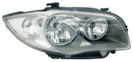 Přední světlo pravé - BMW 1 E87 04- H7/H7