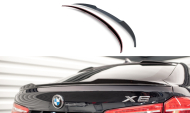 Prodloužení spoileru 3D BMW X6 M-Pack F16 černý matný plast