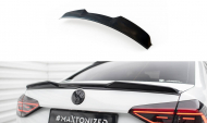 Prodloužení spoileru 3D Volkswagen Passat GT B7 černý lesklý plast