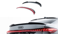 Prodloužení spoileru Audi A5 S-Line Sedan B10 černý lesklý plast