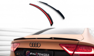 Prodloužení spoileru Audi A7 C7 černý lesklý plast