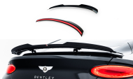 Prodloužení spoileru Bentley Continental GT Coupe Mk3 černý lesklý plast