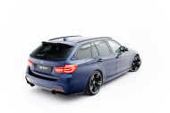 Prodloužení spoileru BMW 3 M-Pack Touring F31 / F31 Facelift černý lesklý plast