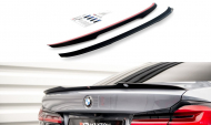 Prodloužení spoileru BMW 5 G30 Facelift M-Pack černý lesklý plast