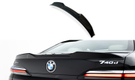 Prodloužení spoileru 3D BMW 7 G70 černý lesklý plast