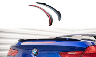 Prodloužení spoileru BMW M6 / 6 M-Pack Cabriolet F12 černý lesklý plast