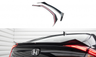 Prodloužení spoileru Honda Civic Mk10 černý lesklý plast
